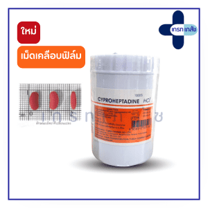Cyproheptadine 4mg (ไตสีชมพู) 1000's